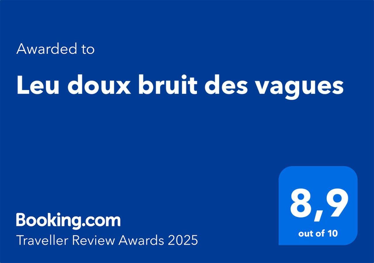 Leu Doux Bruit Des Vagues Lägenhet Saint-Leu Exteriör bild